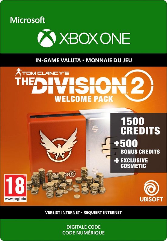 The Division 2: Welcome Pack – 2000 credits – Xbox One Download