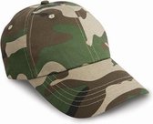 Camouflage cap voor volwassenen