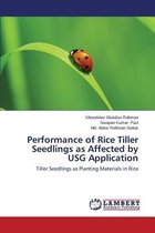 Performance of Rice Tiller Seedlings as Affected by Usg Application