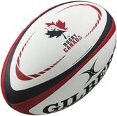 Gilbert Official Canada Replica rugbybal maat 5