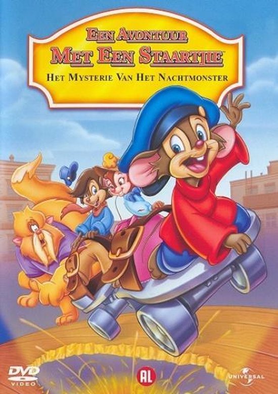 Cover van de film 'Fievel - Mysterie Van Het Nachtmonster'