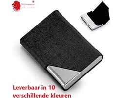 Visitekaarthouder - Zwart - Aluminium
