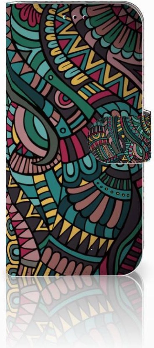 Samsung Galaxy A40 Telefoon Hoesje Aztec