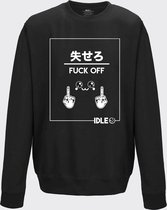 Fuck Off Emoji | Idle Clothing | Japan Anime Streetwear Geinspireerd Pullover Trui Hoodie