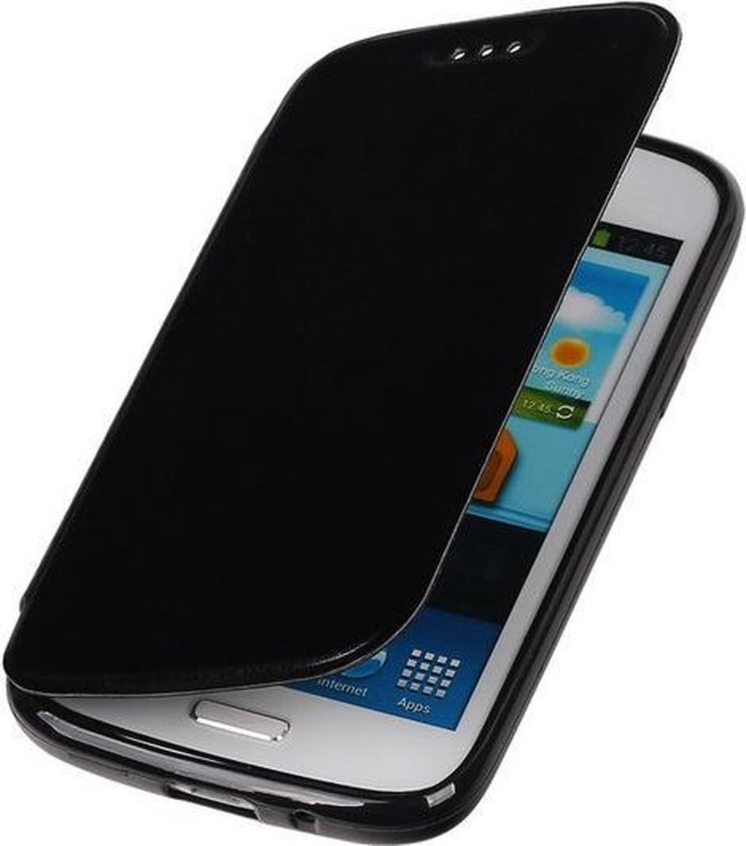 Polar Map Case Zwart LG G2 TPU Bookcover Hoesje