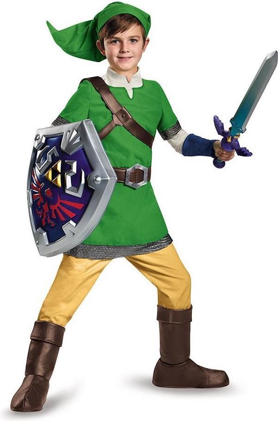 The Legend of Zelda Kids Deluxe Costume Link XL 14-16 Jaar | bol.com