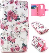 iCarer Flowers wallet case hoesje LG K10