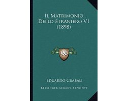Il Matrimonio Dello Straniero V1 (1898)