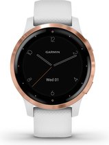 Garmin Vivoactive 4S - Smartwatch - 40 mm - White/Rosegold