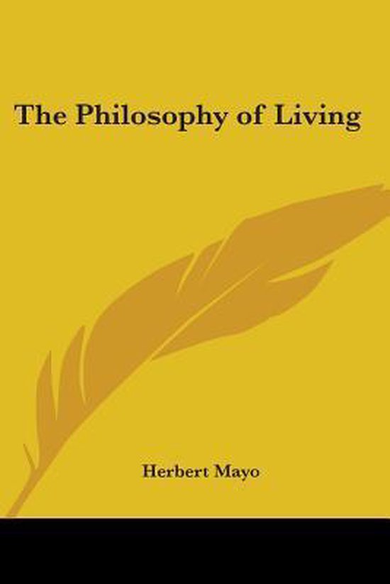 The Philosophy Of Living - cover