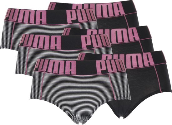Puma Boxershort - Maat XS - Vrouwen - zwart/roze | bol.com