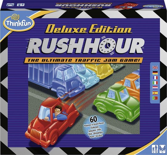 Afbeelding van het spel Thinkfun Rush Hour Deluxe