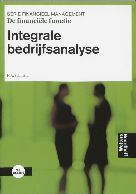 9789001034276 - Integrale bedrijfsanalyse De financiele functie
