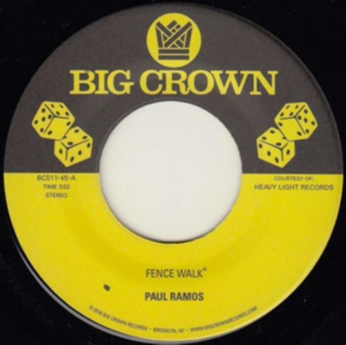 Paul Ramos & Ulysses Crockett - Fence Walk (7" Single)