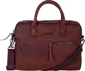 DSTRCT Wall Street Business Laptoptas - 15,4 inch - Double Brown