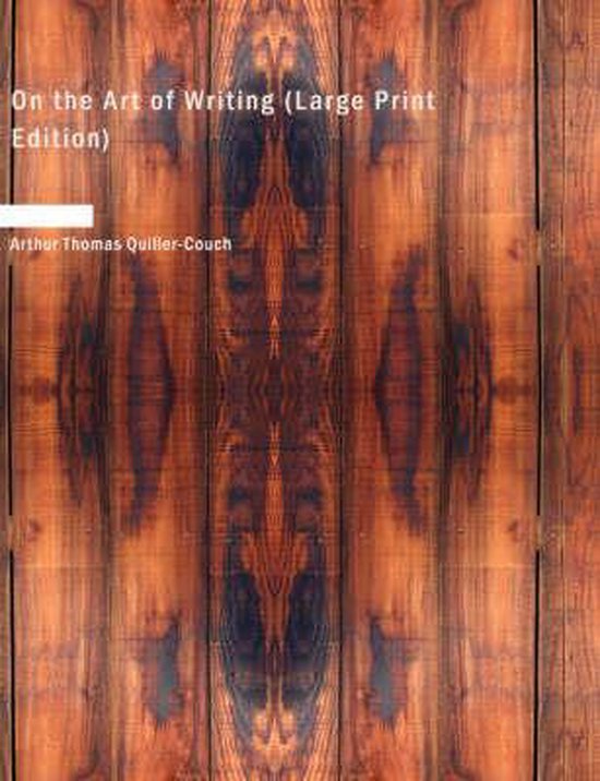 On the Art of Writing - cover
