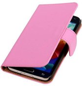 Effen Roze Samsung Galaxy S3 Neo Hoesjes Book/Wallet Case/Cover