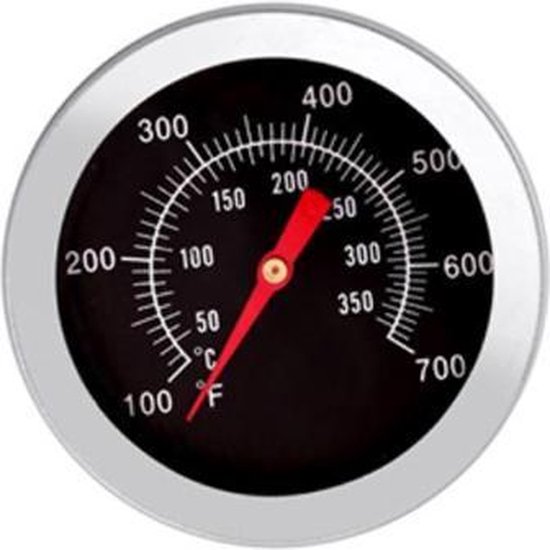 Inbouw thermometer voor BBQ