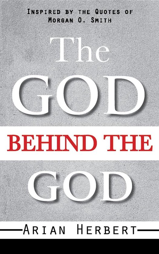 The God Behind The God - cover