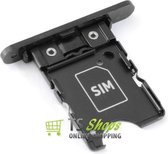 Nokia Lumia 1020 Sim Card Holder Door Tray Cover Black Zwart