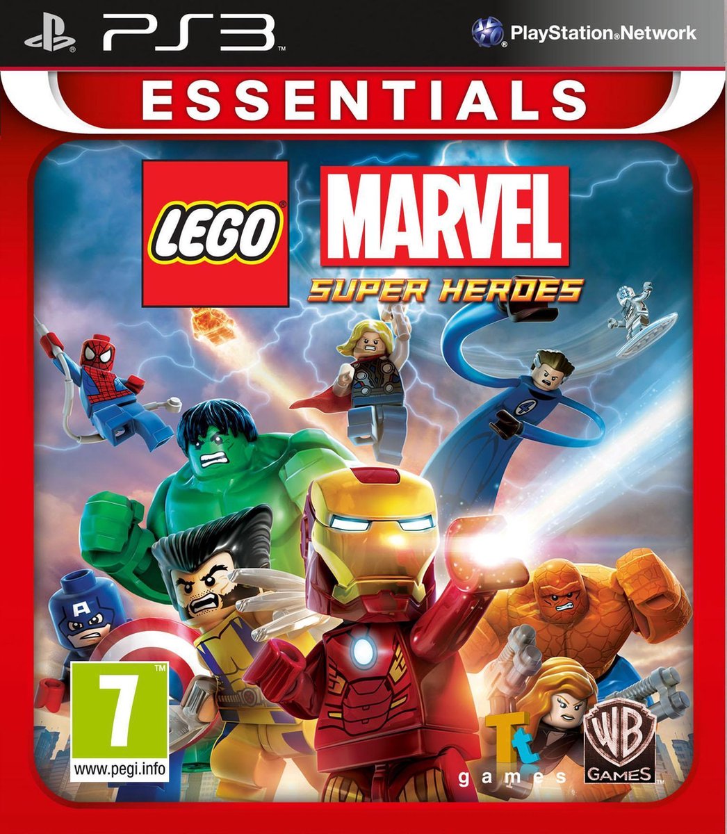 Gespierd explosie uitzending LEGO Marvel Super Heroes PS3 | Games | bol.com