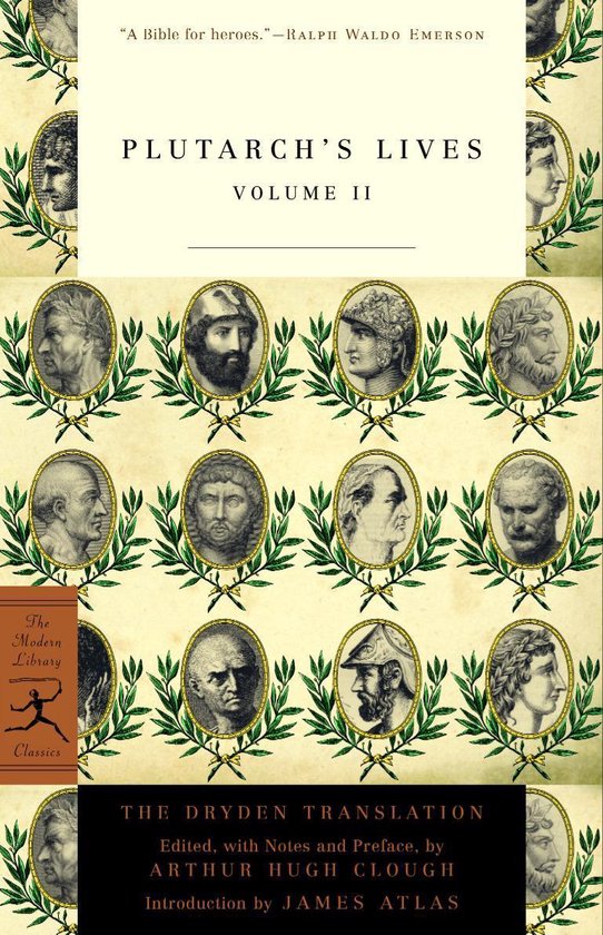 The Lives of the Noble Grecians and Romans, Volume II - cover