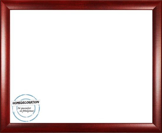 Homedecoration Colorado - Cadre photo - Format photo - 30 x 51 cm - Rouge vin brossé