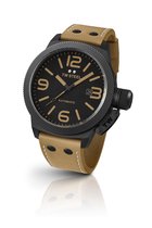 TW Steel Canteen Style  TWA202- Horloge -  Leer - Bruin  - 45 mm