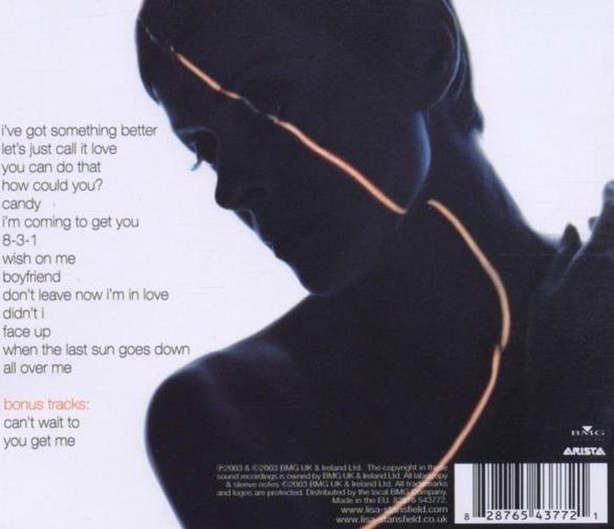 Face Up, Lisa Stansfield CD (album) Muziek