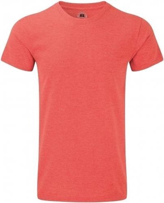 Basic heren T-shirt rood S (48)