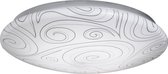 EGLO Competa - Wand/Plafondlamp - LED - Ø300mm. - Wit - Motief Cirkel