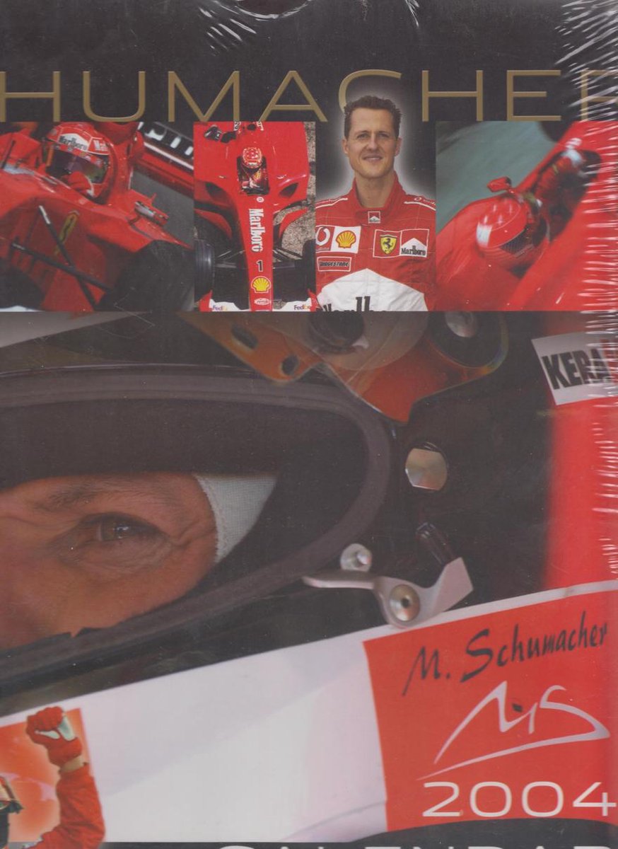 Michael Schumacher kalender 2004
