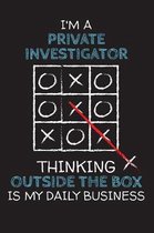 I'm a PRIVATE INVESTIGATOR