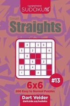 Sudoku Small Straights - 200 Easy to Normal Puzzles 6x6 (Volume 13)
