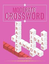 Moderate Crossword Puzzle Books