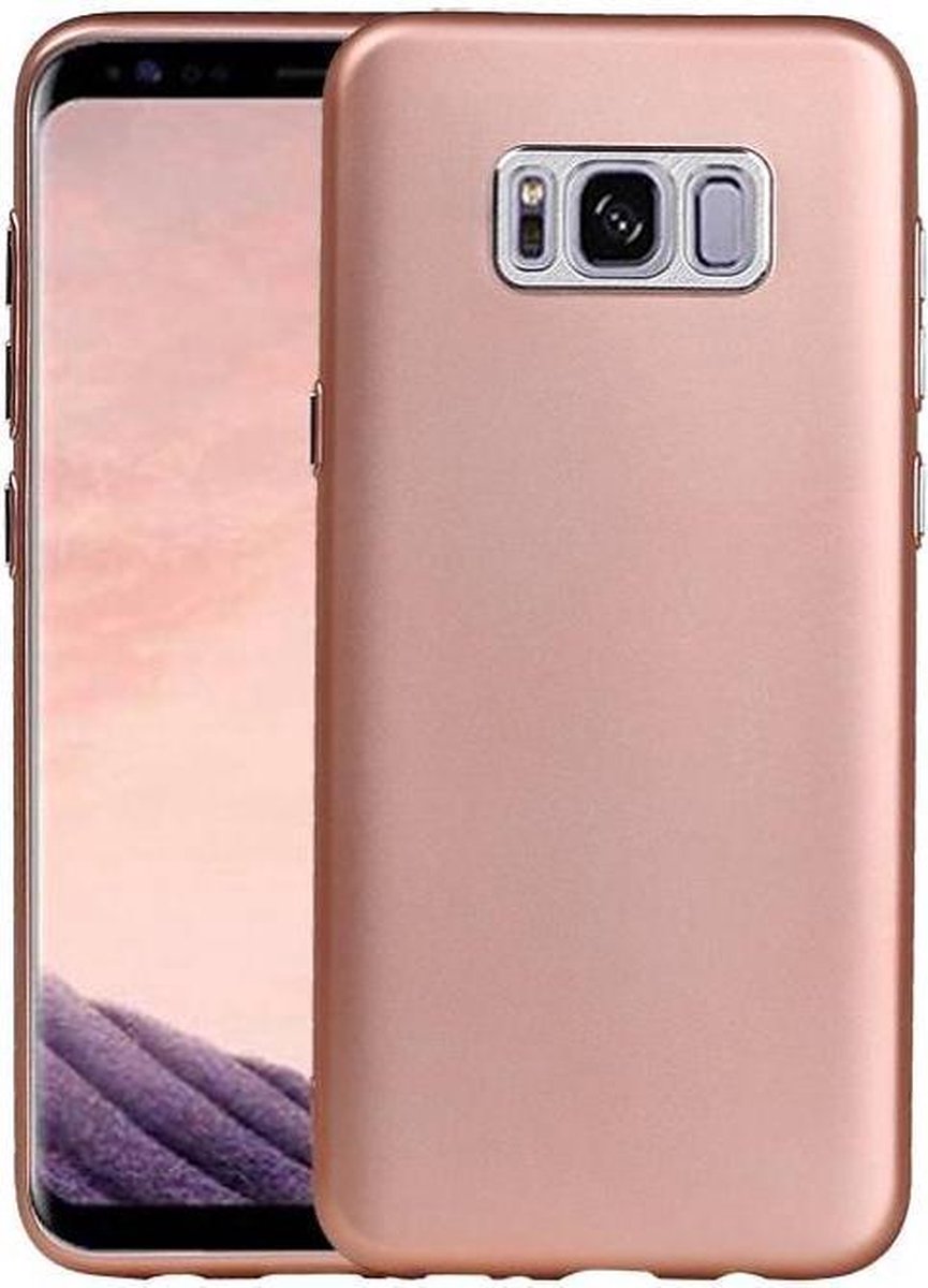 Design TPU Hoesje - Hoesje Geschikt voor Samsung Galaxy S8 Plus Roze