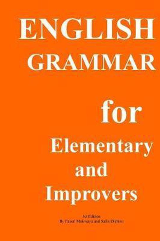 English Grammar for Elementary and improvers - cover