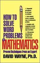 How To Solve Word Problems In Mathematics