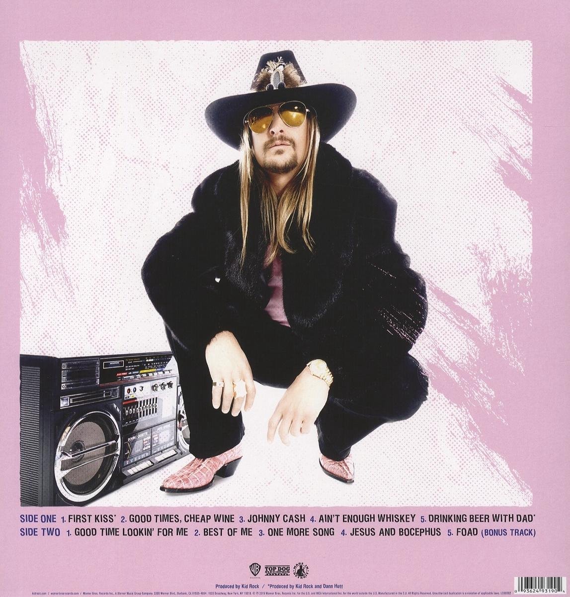 Kid Rock Aint Enough Whiskey bol.com | First Kiss, Kid Rock | CD (album) | Muziek