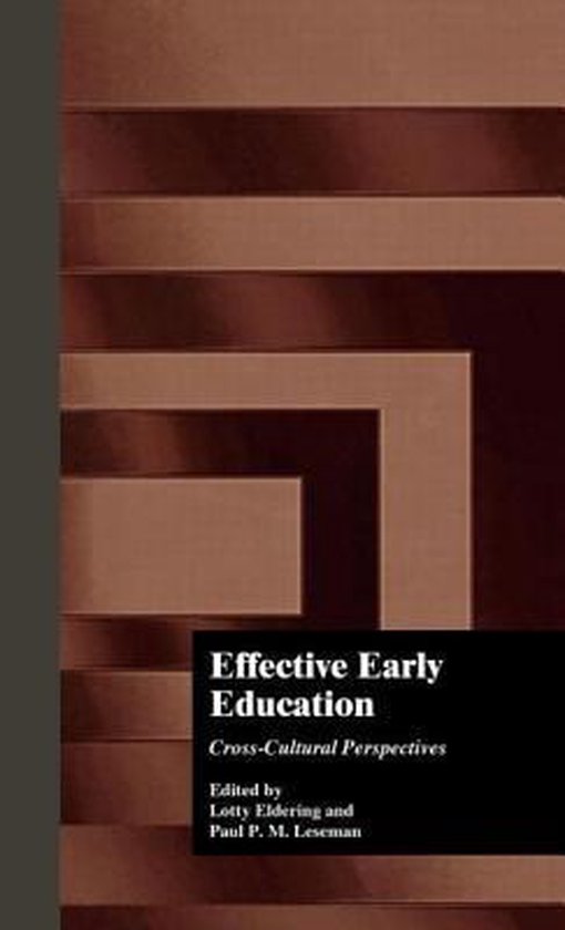 Studies in Education and Culture- Effective Early Childhood  ... - cover