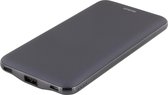 DELTACO PB-1064 Dunne Powerbank 10.000 mAh - USB en USB-C - navy blauw