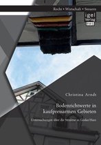 Bodenrichtwerte in kaufpreisarmen Gebieten: Untersuchungen über die Struktur in Goslar/Harz