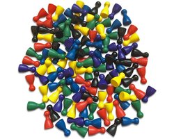 Houten Pionnen (120 stuks)