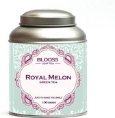 Royal Melon | groene thee | losse thee | 100g | in theeblik