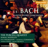 Bach: Harpsichord Concertos Vol 3 / Purcell Quartet