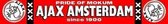 Sjaal ajax rood mokum logo
