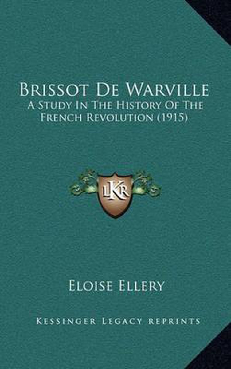 Brissot De Warville van Eloise Ellery