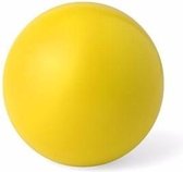 Balle anti-stress jaune 6 cm