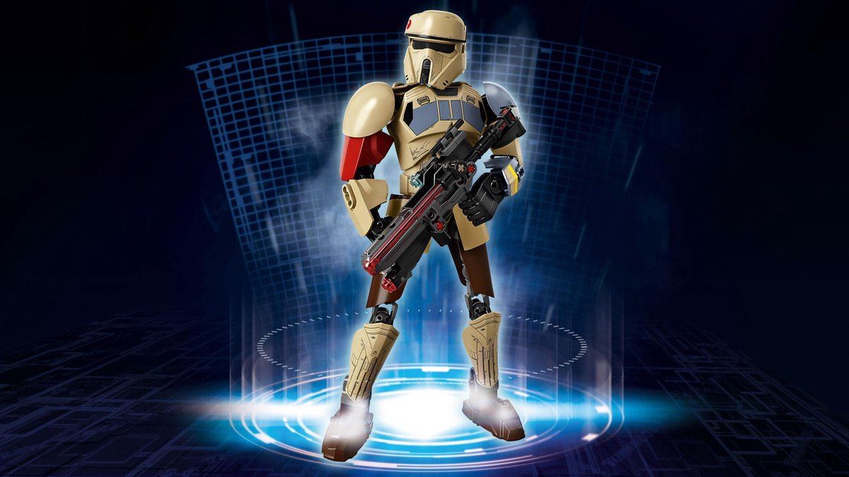 LEGO Star Wars Scarif Stormtrooper Bouwfiguur Meerkleurig 75523 — afbeelding 6