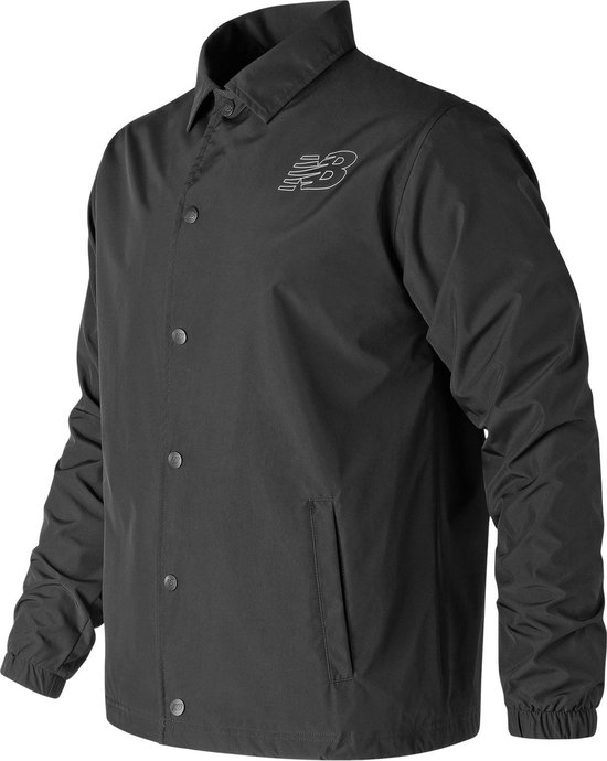 New Balance Classic Coaches Jacket Sportjas Heren Black bol
